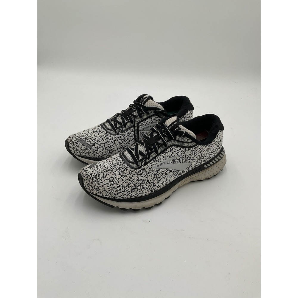 Brooks Adrenaline GTS 20 Shoes Womens Size 8 White Black Running Sneakers